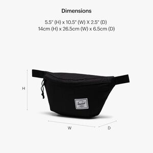New Herschel Unisex Classic Hip Pack Waist Pack. Belt bag.